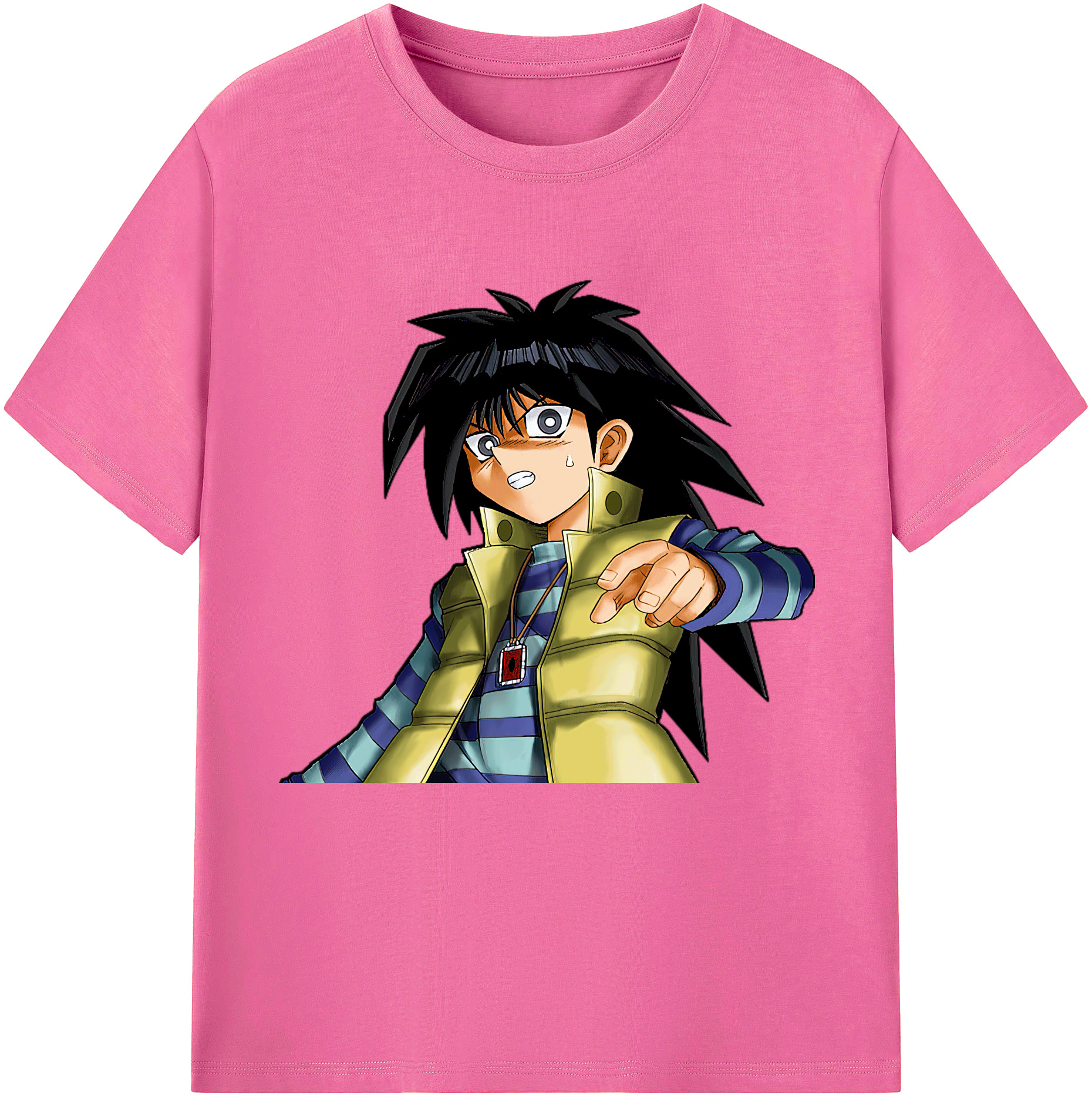 （画像用） 遊☆戯☆王 Yu-Gi-Oh! レディースカジュアルプリントTシャツ（綿100％）